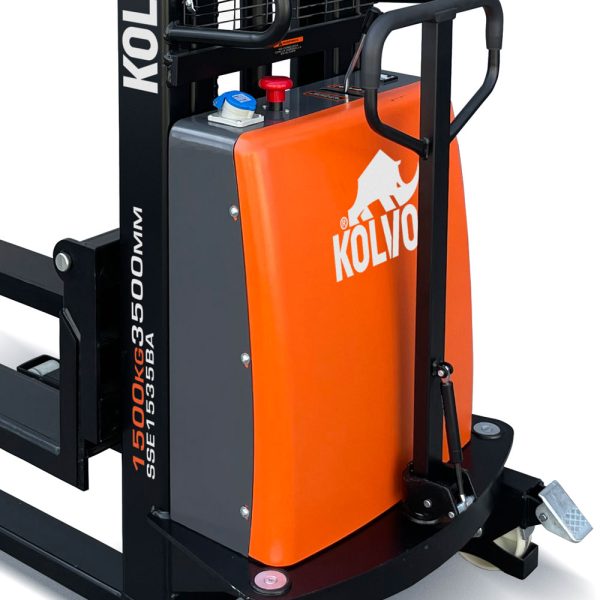 APILADOR SEMI ELÉCTRICO KOLVOK HORQUILLA AJUSTABLE MOD.SSE1535BA - Imagen 5