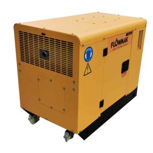 GENERADOR DIESEL FLOWMAK 13.5KVA/KW 380V + ATS MOD.LDG12S-3