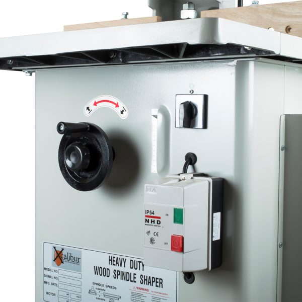 MAQUINA TUPI PARA MADERA 3HP 220V XCALIBUR MOD.8360101 - Imagen 2