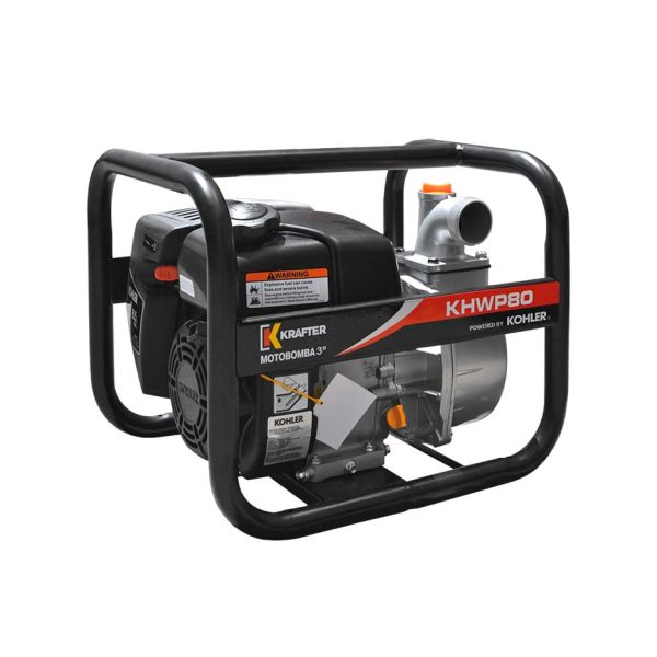 MOTOBOMBA KOHLER BENCINERA 3X3 6.5HP MOD.KHWP80