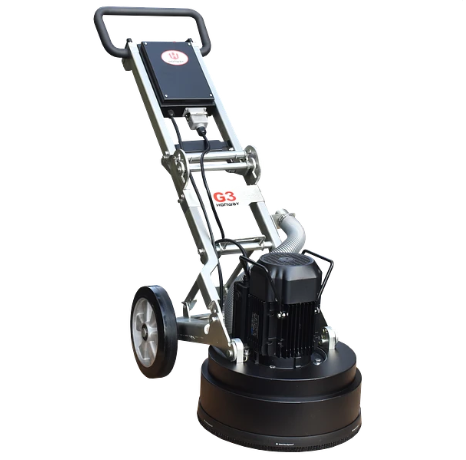PULIDORA DE HORMIGON PLANETARIA ELECTRICA HONWAY 2.2KW 220V MOD.G3 (INCLUYE DIAMANTES)