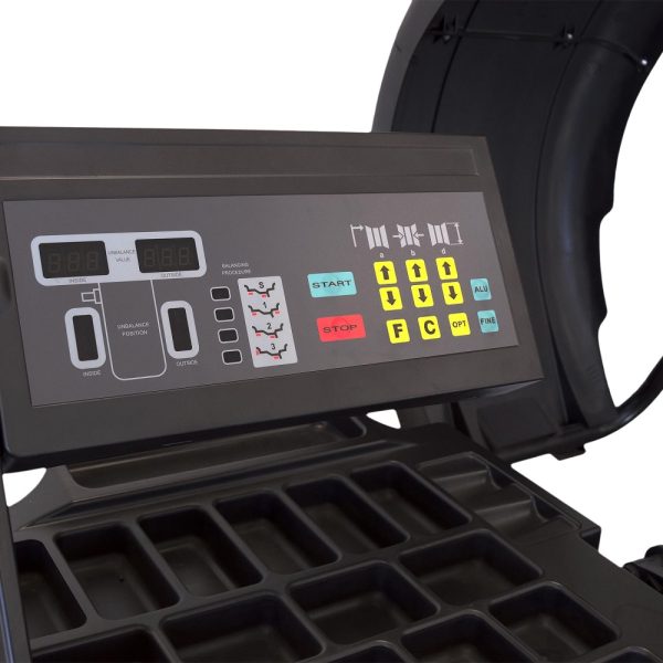 BALANCEADORA DE RUEDAS ACO 0.2KW 220V MOD.U-100 - Imagen 3