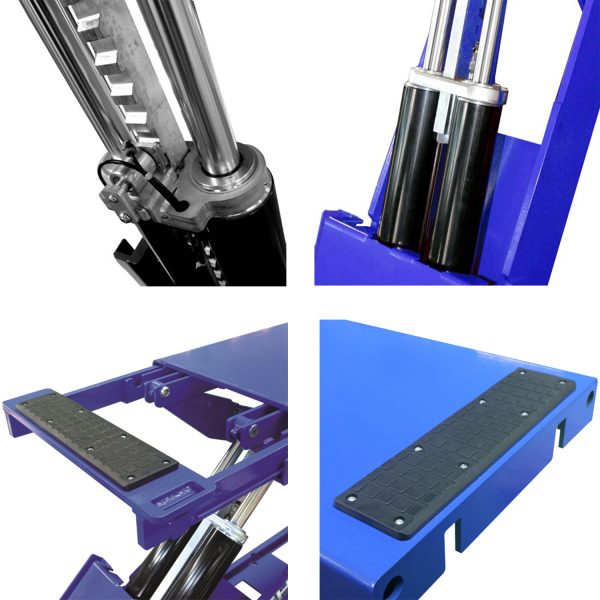 ELEVADOR TIJERA SOBRE PISO HESHBON 3300KG 220V MOD.HL32X - Imagen 3