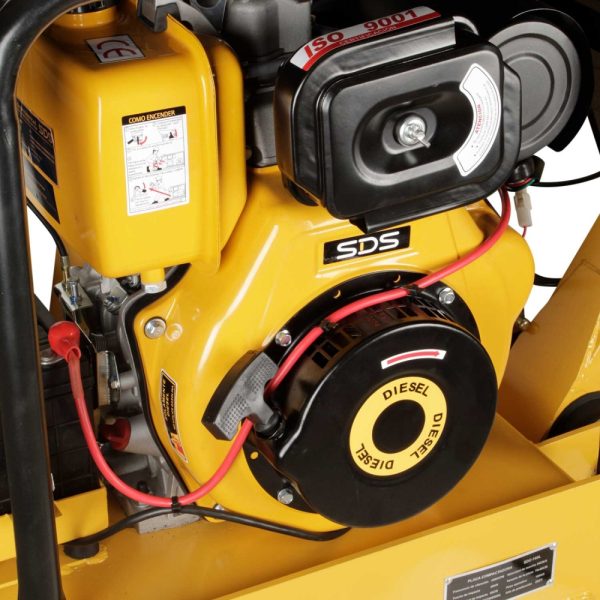 PLACA COMPACTADORA SDS POWER DIESEL 10HP REVERSIBLE 30KN MOD.SDC-160L - Imagen 4