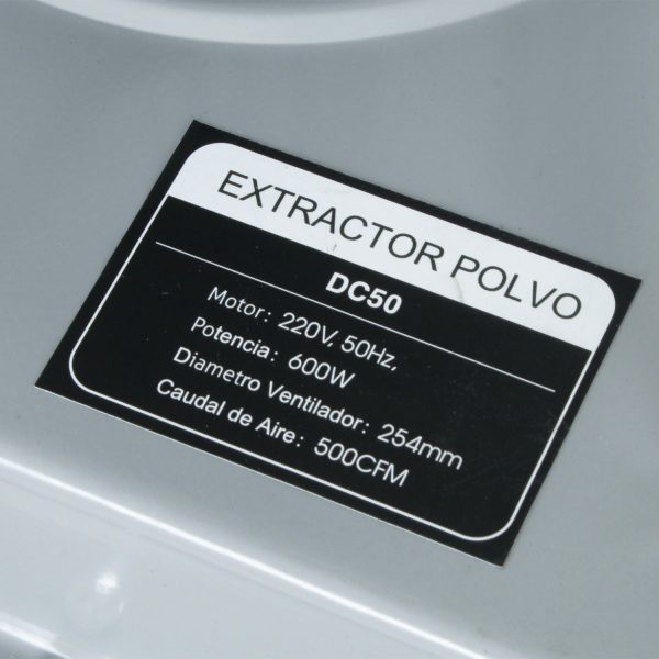 EXTRACTOR DE POLVO ALLWIN 4q 600W 0,8 HP 220V - Imagen 4