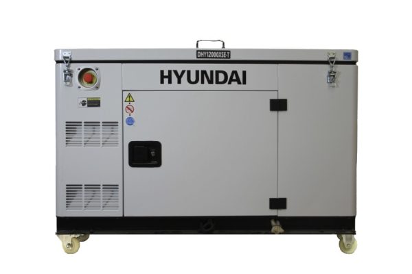 GENERADOR HYUNDAI DIESEL INSONORO 10KVA 220V- 12.5 KVA 380V  P/ELECTRICA MOD.78DHY12000SE - Imagen 3