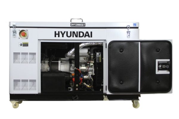 GENERADOR HYUNDAI DIESEL INSONORO 10KVA 220V- 12.5 KVA 380V  P/ELECTRICA MOD.78DHY12000SE - Imagen 4