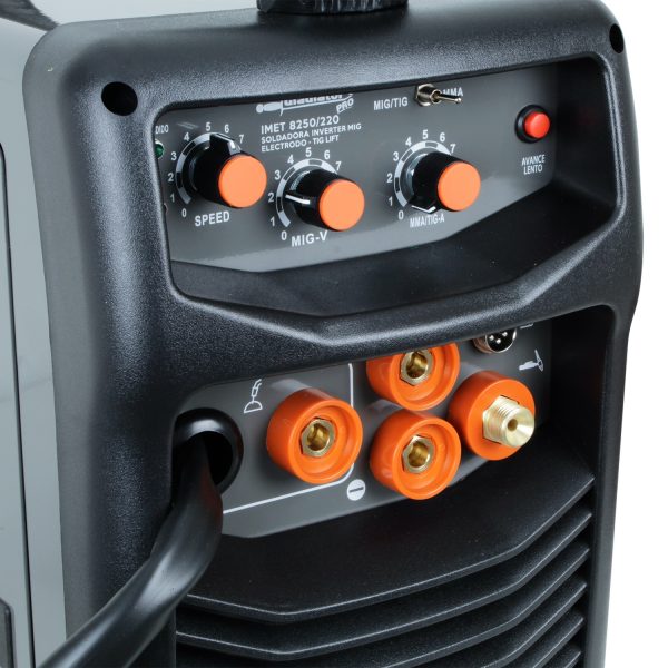 SOLDADORA GLADIATOR MIG-ARCO Y TIG LIFT 250 AMP MOD.IMET 8250 - Imagen 4