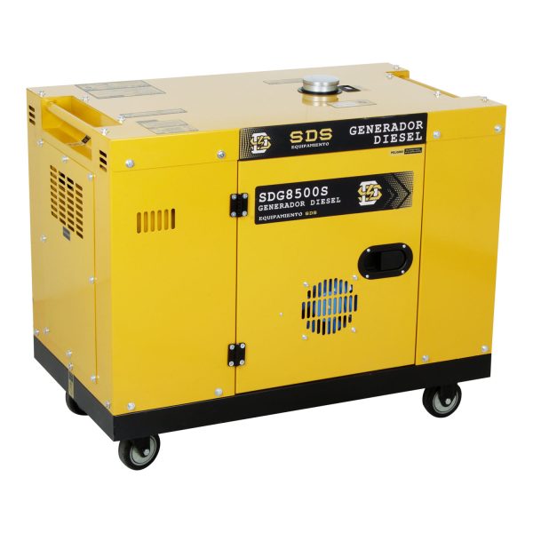 GENERADOR DIESEL SDS POWER 6.5KVA 220V INSONORO MOD.SDG8500S - Imagen 4