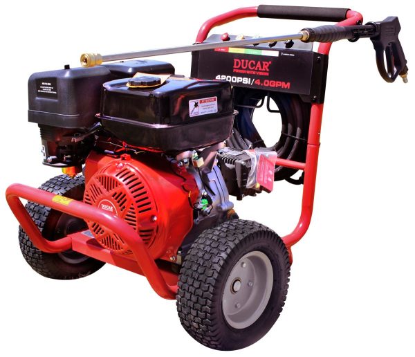 HIDROLAVADORA DUCAR BENCINERA 303BAR 13 HP MOD.DGPW42TE