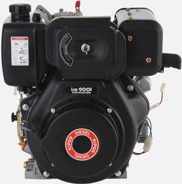 MOTOR KIPOR DIESEL P/ELECTRICA 10HP MOD.KM186FE - Imagen 4