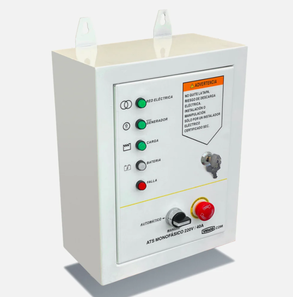 GENERADOR INVERTER KOLVOK GASOLINA 8KW 220V CON ATS MOD.XT7800IG - Imagen 2