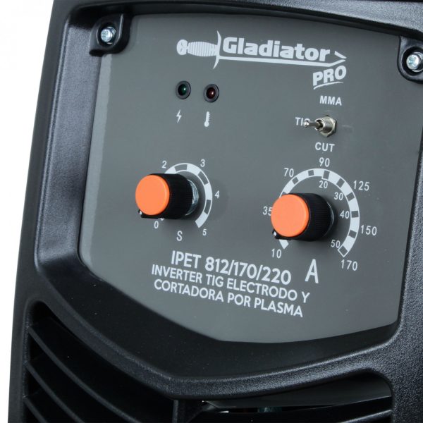 SOLDADORA GLADIATOR TIG-ARCO-CORTA PLASMA 170a IPET812/170/ - Imagen 7