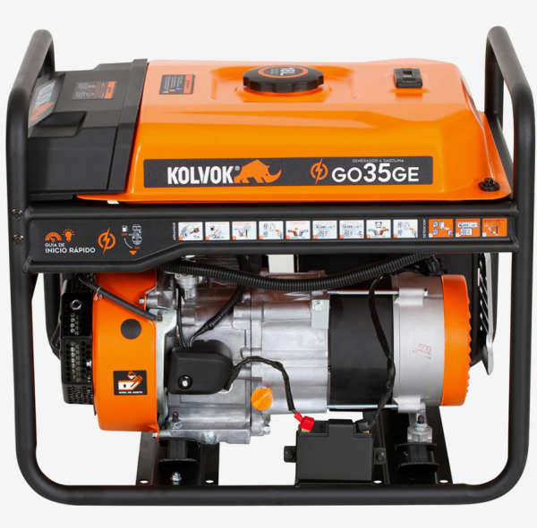 GENERADOR BENCINERO KOLVOK 3.5KVA 220V MOD.GO35GE - Imagen 5