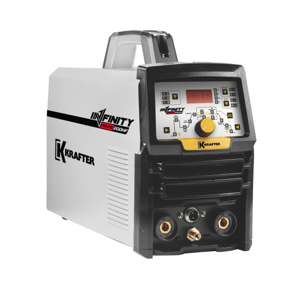 SOLDADORA KRAFTER INFINITY TIG/MMA 200A MOD.PROTIG 200HF