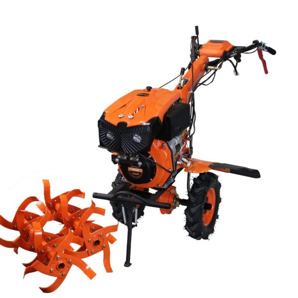 MOTOCULTIVADOR WULKAN DIESEL 10HP P/ELECTRICA - Imagen 5