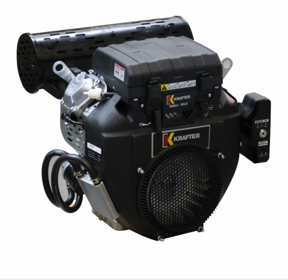 MOTOR KRAFTER BENCINERO 25HP P/ELECTRICA MOD.KRG690 - Imagen 2