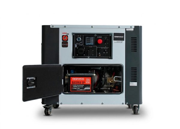 GENERADOR DIESEL DAEWOO 6.3KW 220V INSONORO MOD.DDAE10000SE - Imagen 3