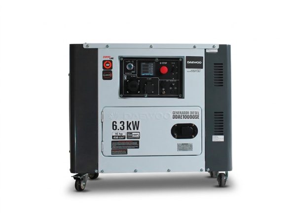 GENERADOR DIESEL DAEWOO 6.3KW 220V INSONORO MOD.DDAE10000SE - Imagen 7