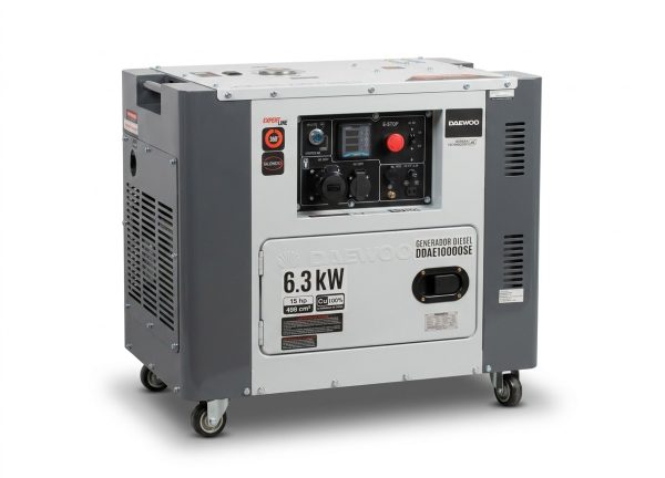 GENERADOR DIESEL DAEWOO 6.3KW 220V INSONORO MOD.DDAE10000SE - Imagen 8
