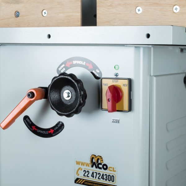 MAQUINA TUPI PARA MADERA XCALIBUR 1.5HP 220V MOD.8350101 - Imagen 4