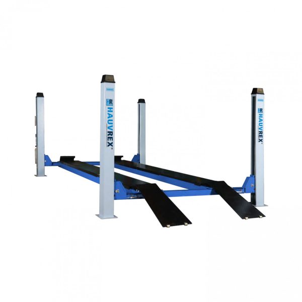 ELEVADOR 4 COLUMNAS ALINEACION ACO HAUVREX 5500KG 220V MOD.HFL4155E