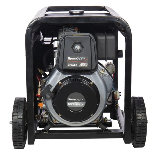 GENERADOR DIESEL TOYAMA 5.5KW 220V ABIERTO P/ELECTRICA MOD.TDG7000EXP - Imagen 4