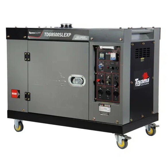 GENERADOR DIESEL TOYAMA 7KVA 220V MOD.TDG8500SLEXP