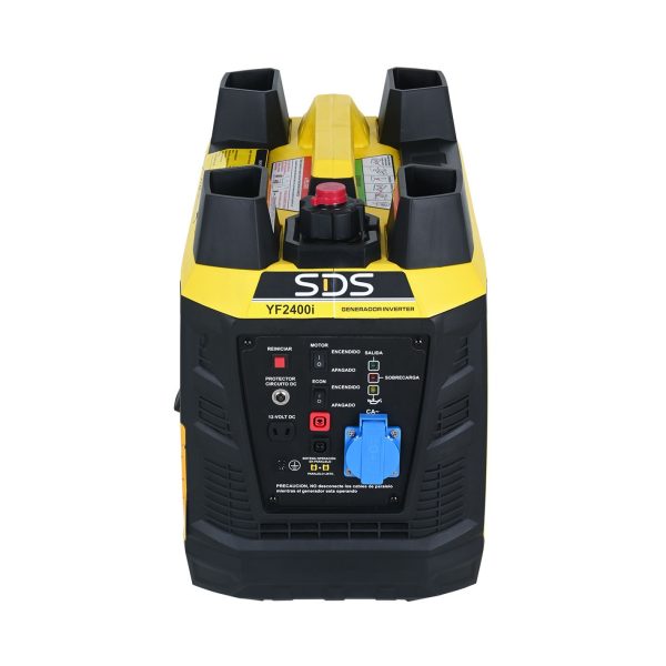 GENERADOR INVERTER SDS POWER BENCINERO 2.3KW 220V P/MANUAL MOD.SGG2400I - Imagen 2