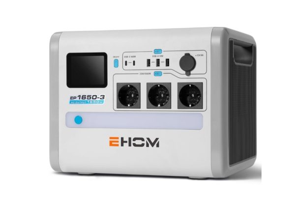 ESTACION DE ENERGÍA PORTATIL EHOM MOD.EP1650