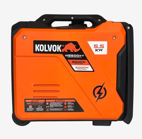 GENERADOR INVERTER KOLVOK A GASOLINA 5.5kVA 220VP/ELECTRICA MOD.IG5500XT - Imagen 3