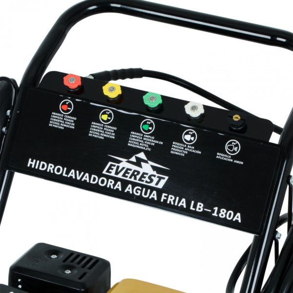 HIDROLAVADORA EVEREST GASOLINA 180 BAR 6.5HP MOD.LB-180A - Imagen 5