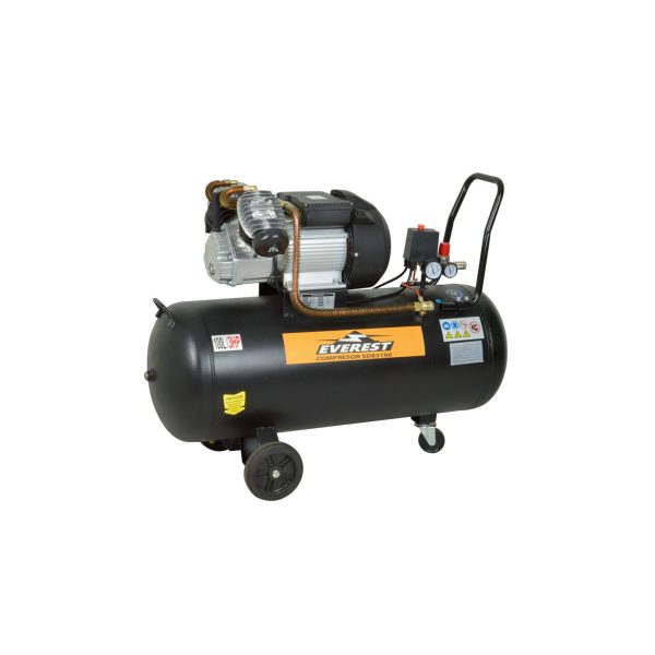 COMPRESOR DE AIRE EVEREST 10 BAR 100LTS 3HP 220V MOD.ME-100 - Imagen 6