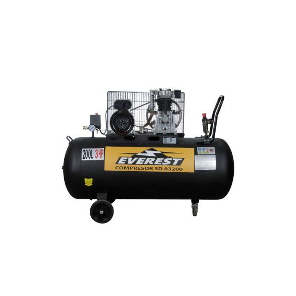 COMPRESOR DE AIRE EVEREST 200LTS 10 BAR 3HP 220V MOD.SD83200 - Imagen 6
