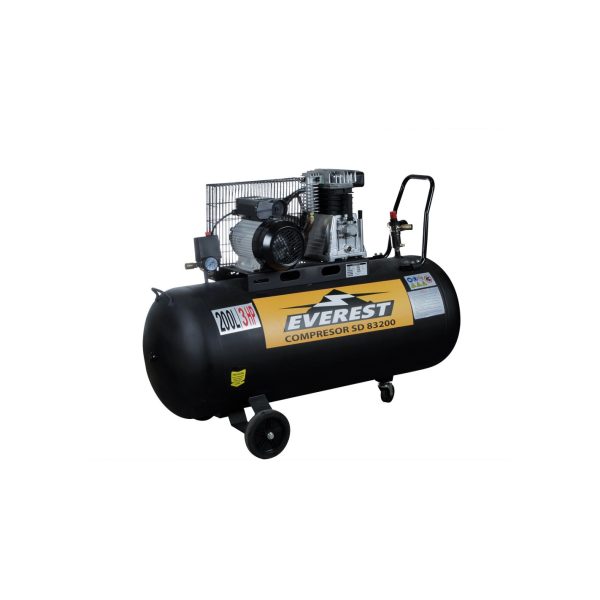 COMPRESOR DE AIRE EVEREST 200LTS 10 BAR 3HP 220V MOD.SD83200 - Imagen 5