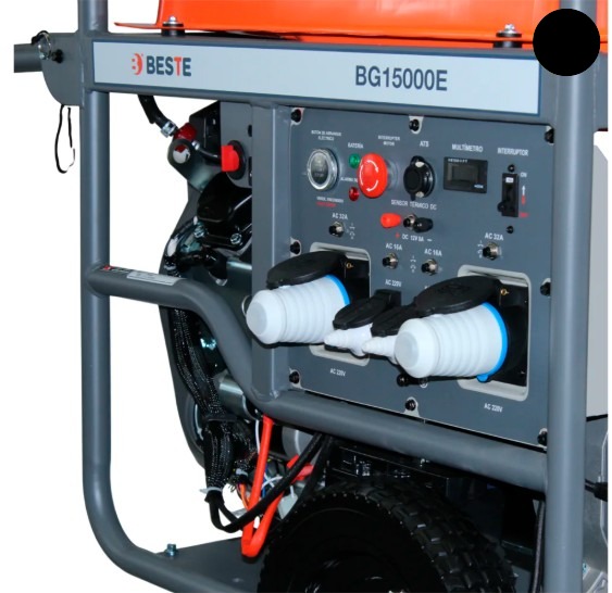 Generador Bencinero Beste 11/12 Kw Partida Eléctrica 220V Mod 82BG15000 - Imagen 2