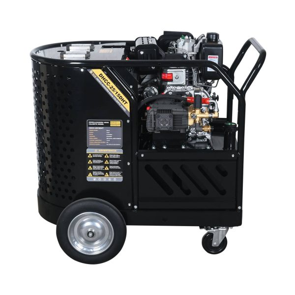 HIDROLAVADORA SDS POWER DIESEL AGUA CALIENTE 14HP 250BAR MOD..DHCC-25/15DHT