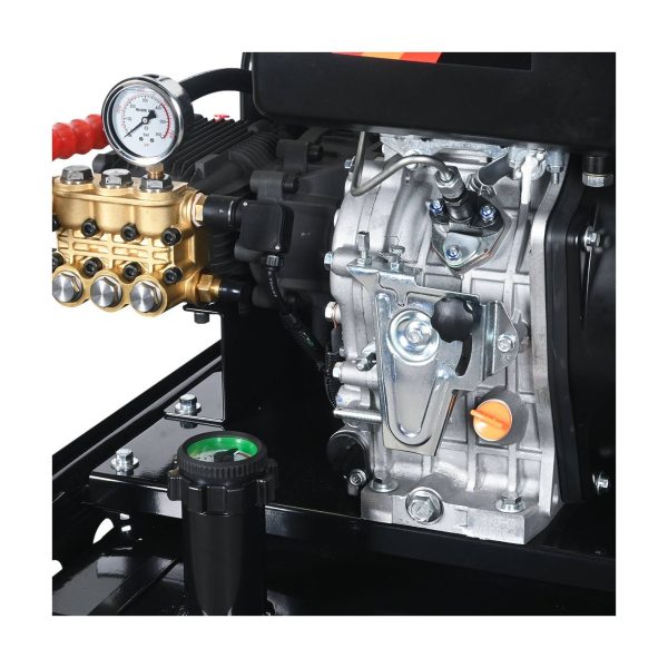 HIDROLAVADORA SDS POWER DIESEL AGUA CALIENTE 14HP 250BAR MOD..DHCC-25/15DHT - Imagen 7