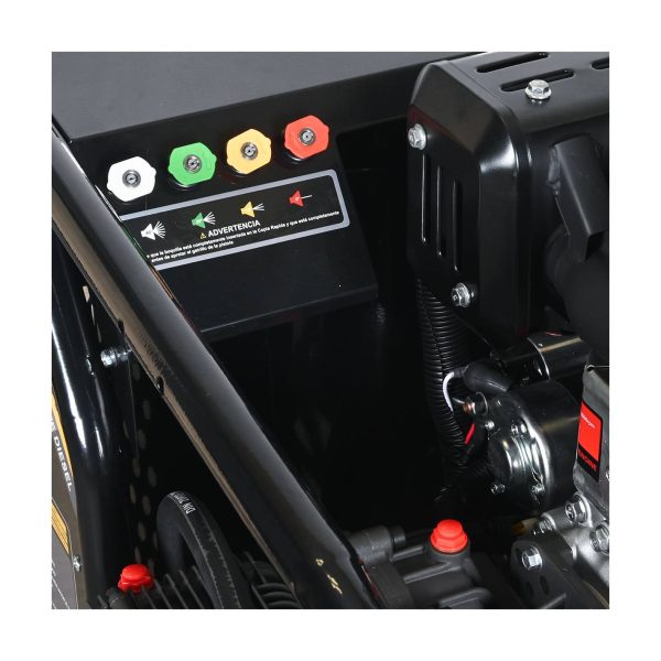 HIDROLAVADORA SDS POWER DIESEL AGUA CALIENTE 14HP 250BAR MOD..DHCC-25/15DHT - Imagen 8