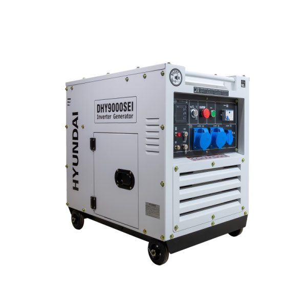 GENERADOR HYUNDAI INVBERTER DIESEL 6.5KW 220V MOD.DHY9000SEI
