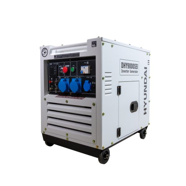 GENERADOR HYUNDAI INVBERTER DIESEL 6.5KW 220V MOD.DHY9000SEI - Imagen 6