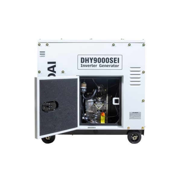 GENERADOR HYUNDAI INVBERTER DIESEL 6.5KW 220V MOD.DHY9000SEI - Imagen 7