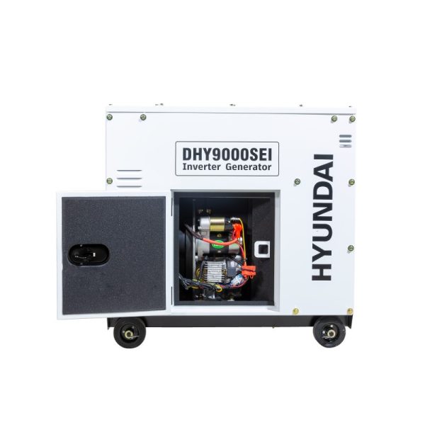 GENERADOR HYUNDAI INVBERTER DIESEL 6.5KW 220V MOD.DHY9000SEI - Imagen 8