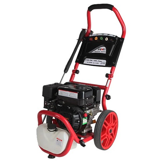 HIDROLAVADORA SENCI BENCINERA 220 BAR 7HP MOD.SCPW-3200