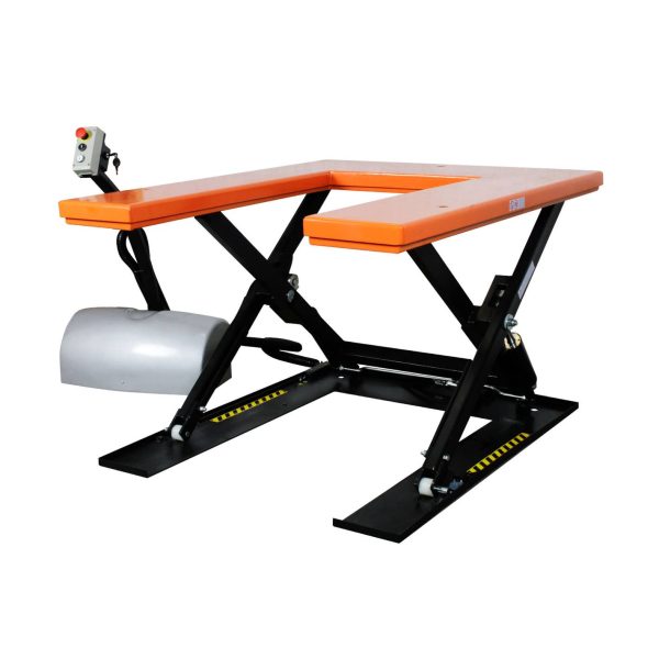 PLATAFORMA ELEVADORA ELECTRICA NOBLELIFT 1000KG 220V/380V MOD.HTF-U10