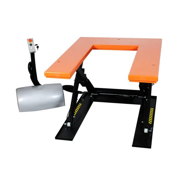 PLATAFORMA ELEVADORA ELECTRICA NOBLELIFT 1000KG 220V/380V MOD.HTF-U10 - Imagen 2