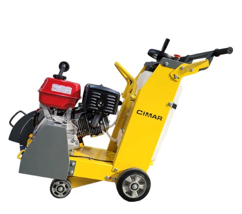CORTADORA DE PAVIMENTO CIMAR CFC-1800S BENCINERO MOTOR SENCI 14HP - Imagen 2