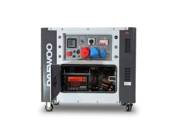 GENERADOR DIESEL DAEWOO BIFASICO 7.9KVA 380V/220V MOD.DDAE10000SE-3 - Imagen 2