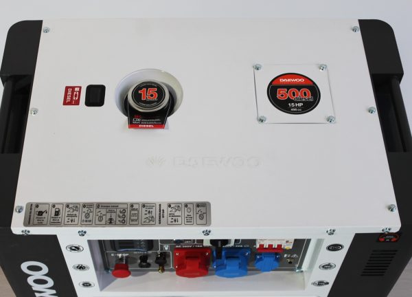 GENERADOR DIESEL DAEWOO BIFASICO 7.9KVA 380V/220V MOD.DDAE10000SE-3 - Imagen 4