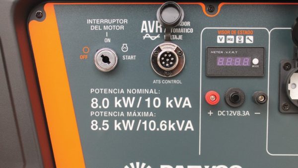 GENERADOR GASOLINA DAEWOO 10.6KVA 220V CON ATS MOD.GDA11000E - Imagen 7